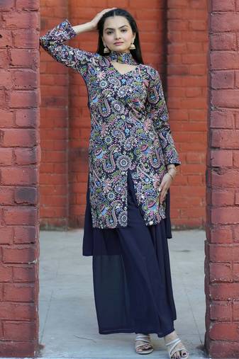 Multi festive wear designer tapeta silk sequence embroidery work and real mirror work  readymade suit