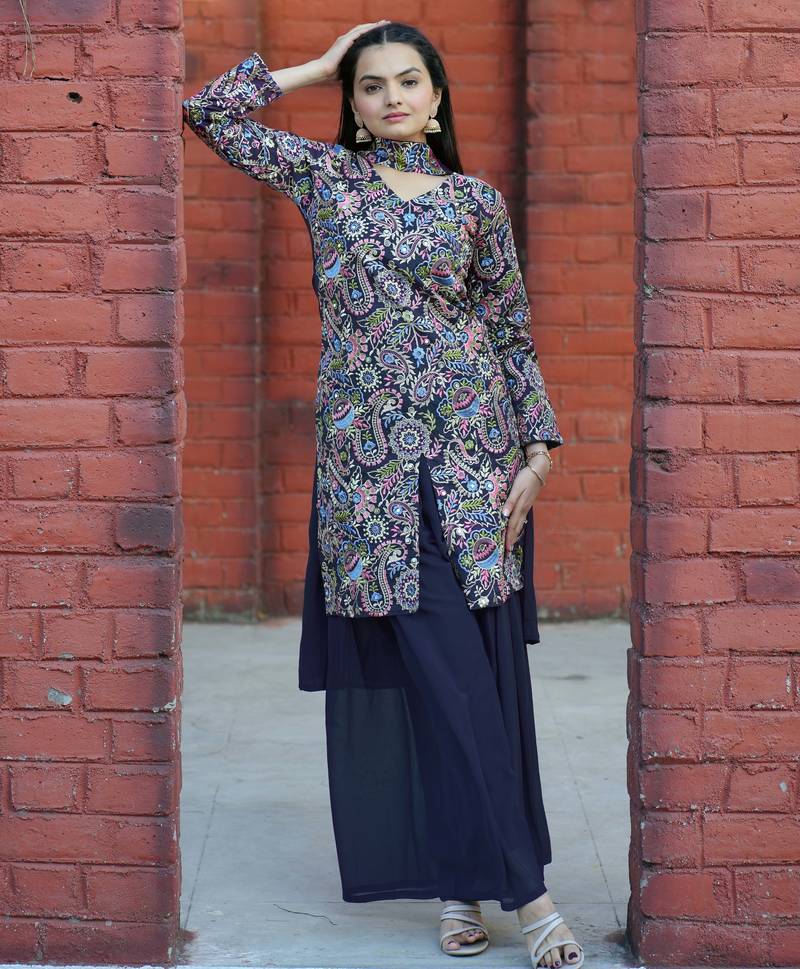 Multi festive wear designer tapeta silk sequence embroidery work and real mirror work  readymade suit