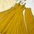 Yellow festive wear designer heavy pure roman silk  readymade suit