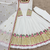 White festive wear designer heavy georgette heavy multi thread embroidery sequence work readymade suit