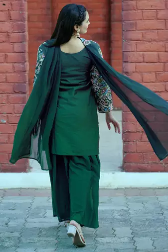 Multi festive wear designer tapeta silk sequence embroidery work and real mirror work  readymade suit