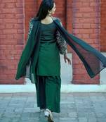 Multi festive wear designer tapeta silk sequence embroidery work and real mirror work  readymade suit