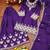 Purple festive wear designer chinon coding sequence embroidery work & rivet moti work  readymade suit
