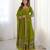 Green festive wear designer heavy georgette heavy multi thread 5mm embroidery sequence work readymade suit