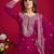 Pink festive wear designer trendy elementary designer readymade suit collection