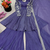 Purple festive wear designer crunchy silk embroidery sequence work readymade suit