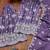 Purple festive wear designer chinon sequence embroidery work readymade suit
