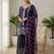 Purple festive wear designer pure fendy silk sequence work readymade suit