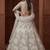 Sparkling Cream Zari Work Net Reception Wear Lehenga Choli With Dupatta