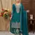 Womens new  wedding wear heavy embroidery thread work kurta set