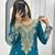 Womens new  wedding wear heavy embroidery thread work kurta set