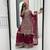 Womens new  heavy fox georgette fabric with heavy embroidery wrok kurta set