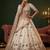 Ravishing Off White Sequins Silk Bridal Lehenga Choli With Double Dupatta