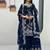 Womens new  heavy fox georgette fabric with heavy embroidery wrok kurta set