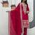 Womens new  wedding wear heavy embroidery thread work kurta set