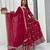 Womens new  heavy fox georgette fabric with heavy embroidery wrok kurta set
