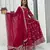 Womens  heavy fox georgette fabric with heavy embroidery wrok kurta set