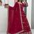 Womens new  heavy fox georgette fabric with heavy embroidery wrok kurta set