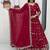 Womens new  heavy fox georgette fabric with heavy embroidery wrok kurta set