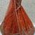 Tantalizing Orange Dori Work Silk Bridal Lehenga Choli With Double Dupatta