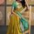 Olive patola silk party wear saree