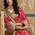 Peach patola silk party wear saree