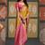 Yellow patola silk party wear saree