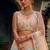 MULTI BUTTERFLY NET EMBROIDERY SEMI STICHED  LEHENGA WHIT BLOUSE