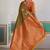 Weaving tussar silk olive green saree