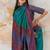 Faux kanjivaram silk weaving saree in teal