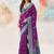 Faux kanjivaram silk weaving saree in purple