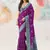 Faux kanjivaram silk weaving saree in purple