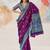 Faux kanjivaram silk weaving saree in purple