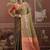 Tussar silk olive weaving traditional saree