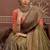 Tussar silk olive weaving traditional saree