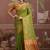 Tussar silk green weaving traditional saree