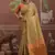 Tussar silk beige weaving traditional saree