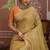 Tussar silk beige weaving traditional saree