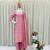 Pink Designer Daily Wear Kurti Palazzo Set With Dupatta