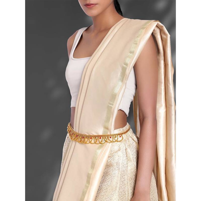 Aheli kamar band belly waist chain traditional ethnic jewellery for women