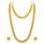 Aheli traditional maharani haar necklaces with earrings south indian bridal set