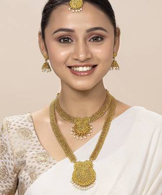 Aheli traditional wedding bridal dulhan jewellery set gift for women 1