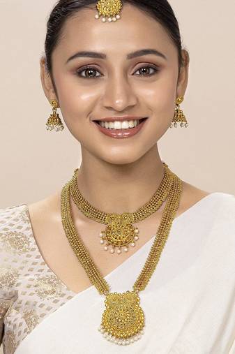 Aheli traditional wedding bridal dulhan jewellery set gift for women