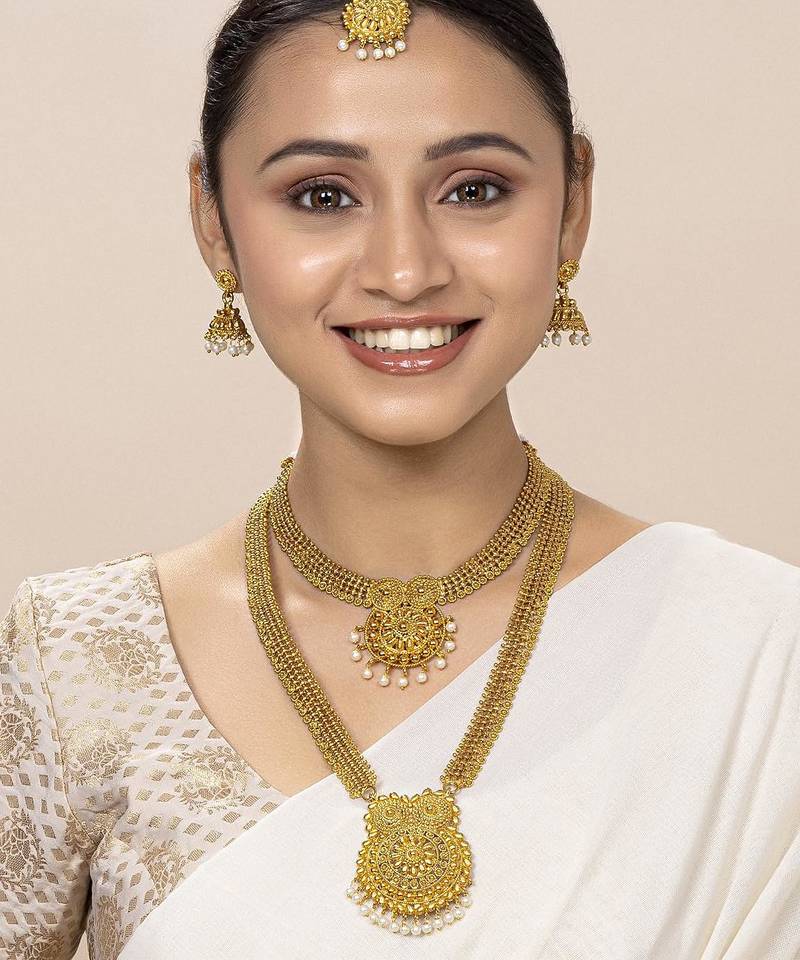 Aheli traditional wedding bridal dulhan jewellery set gift for women