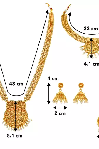 Aheli traditional wedding bridal dulhan jewellery set gift for women