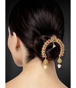 Traditional Juda Pins Pearl Jhumki Wedding Hair Women