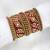 Aheli maroon silk thread chuda bangle set navratri gift for women