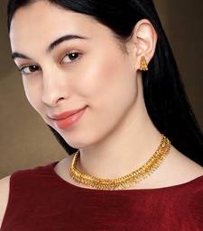 Aheli Traditional Choker Necklace Earring Jewellery Set
