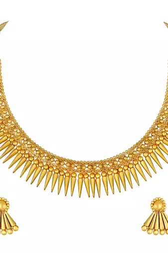 Aheli choker necklace with earring ethnic jewellery set