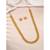 Aheli traditional maharani haar necklace with earrings festive bridal wear jewellery set